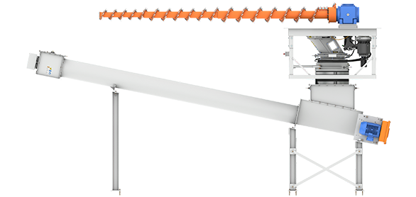 slideshow of Laidig reclaim systems silo unloading, unloader, silo reclaimers, bulk storage systems, bulk storage and handling, reclaimer