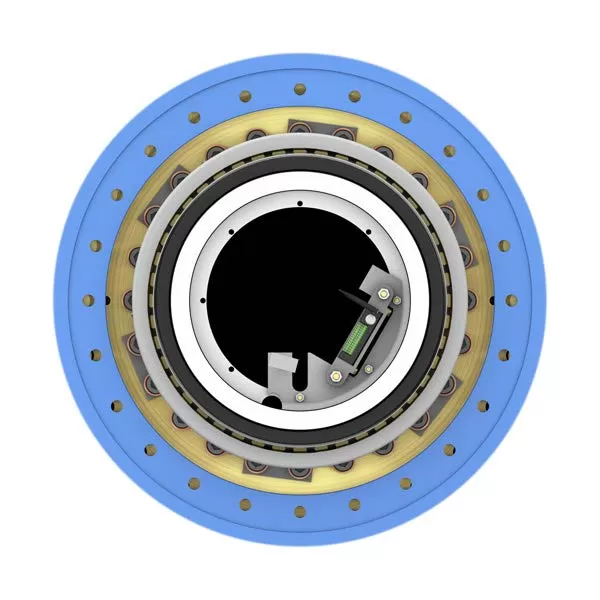 view of internal measurement feedback auger system from the inside auger measurement, auger load, protective technology, predictive technology